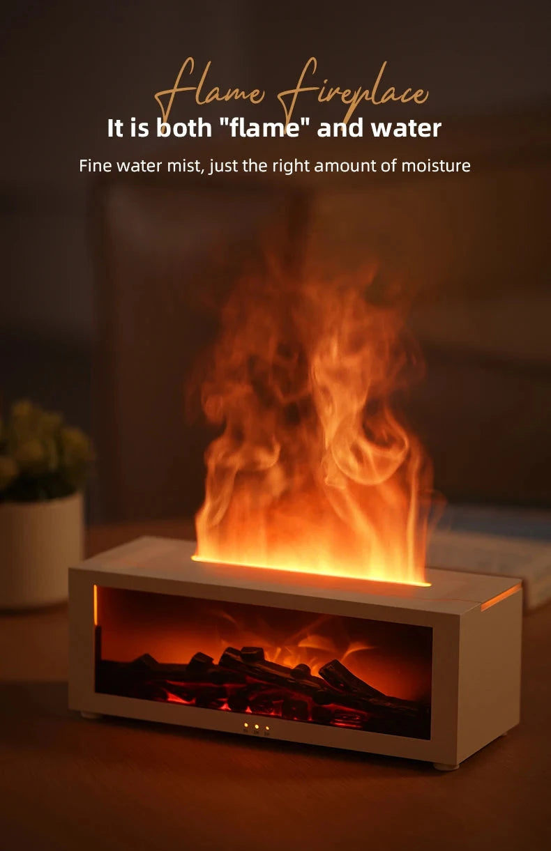 Flame Fireplace Aroma Diffuser