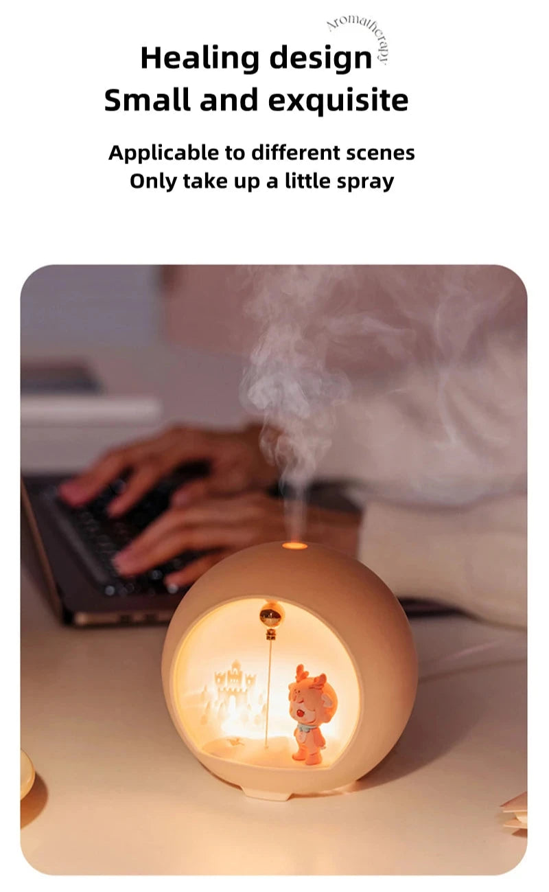 Cute Lamp Mini Air Humidifier