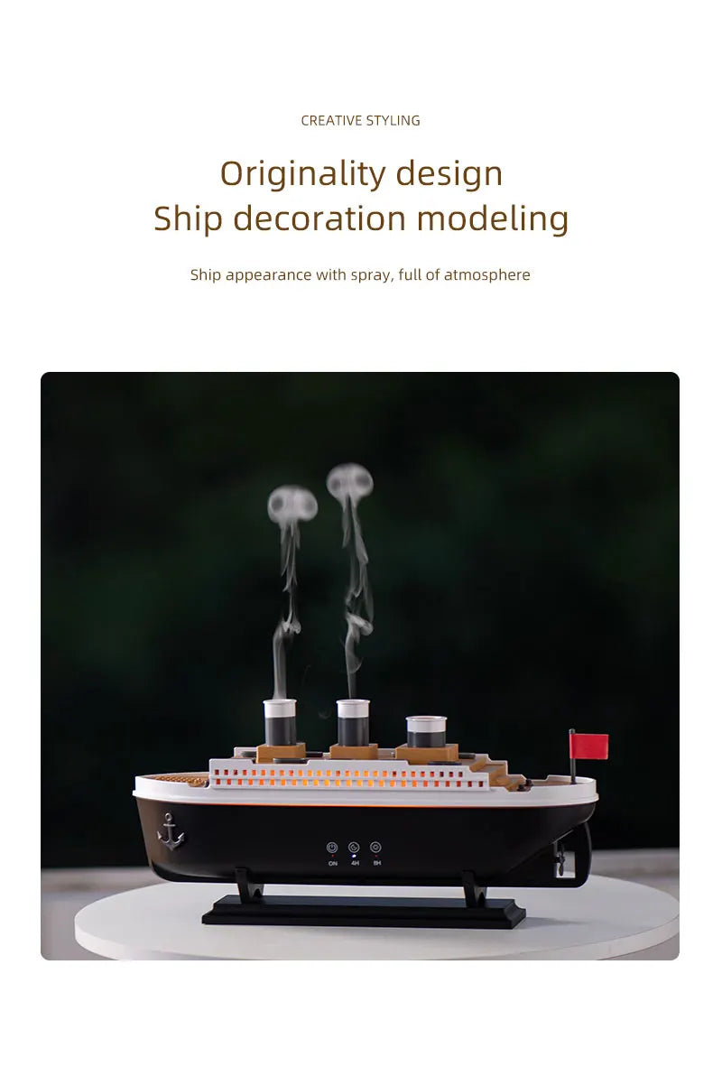 Ship Model Aroma Air Diffuser