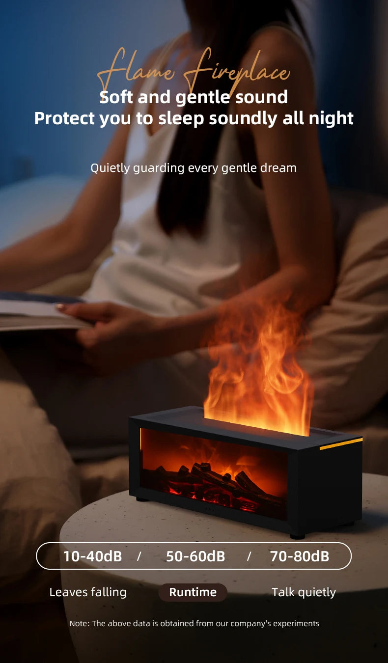 Flame Fireplace Aroma Diffuser