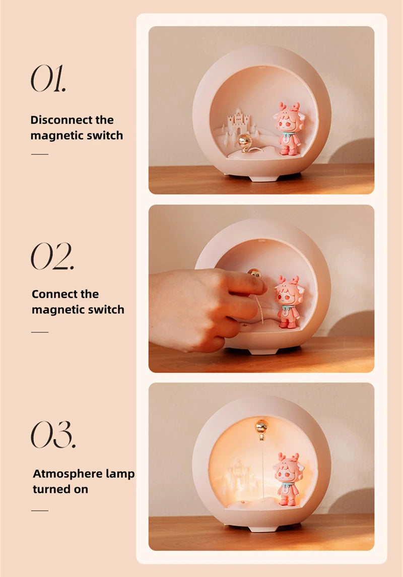 Cute Lamp Mini Air Humidifier