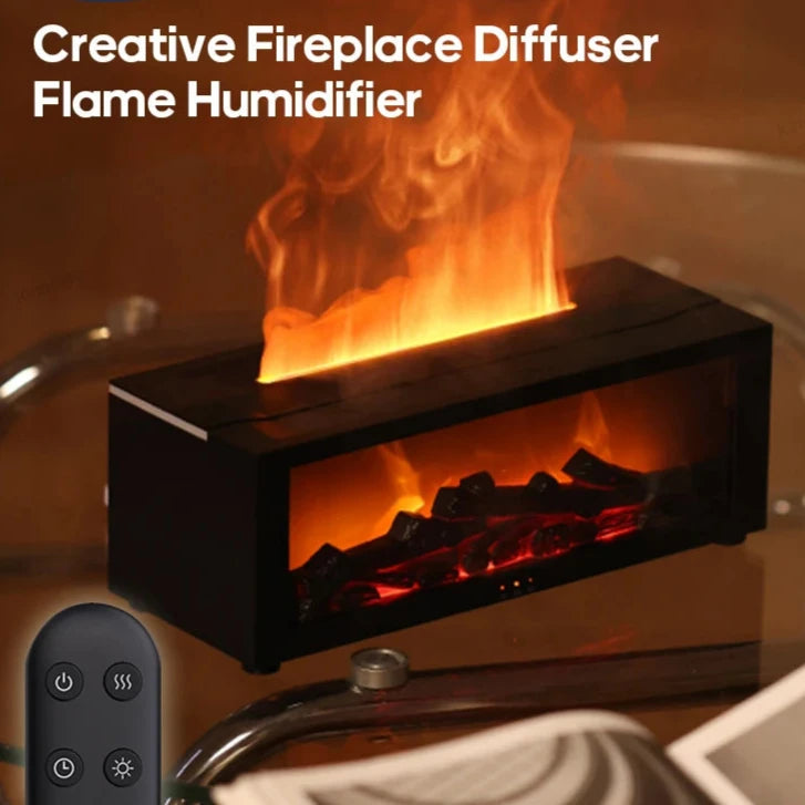 Flame Fireplace Aroma Diffuser