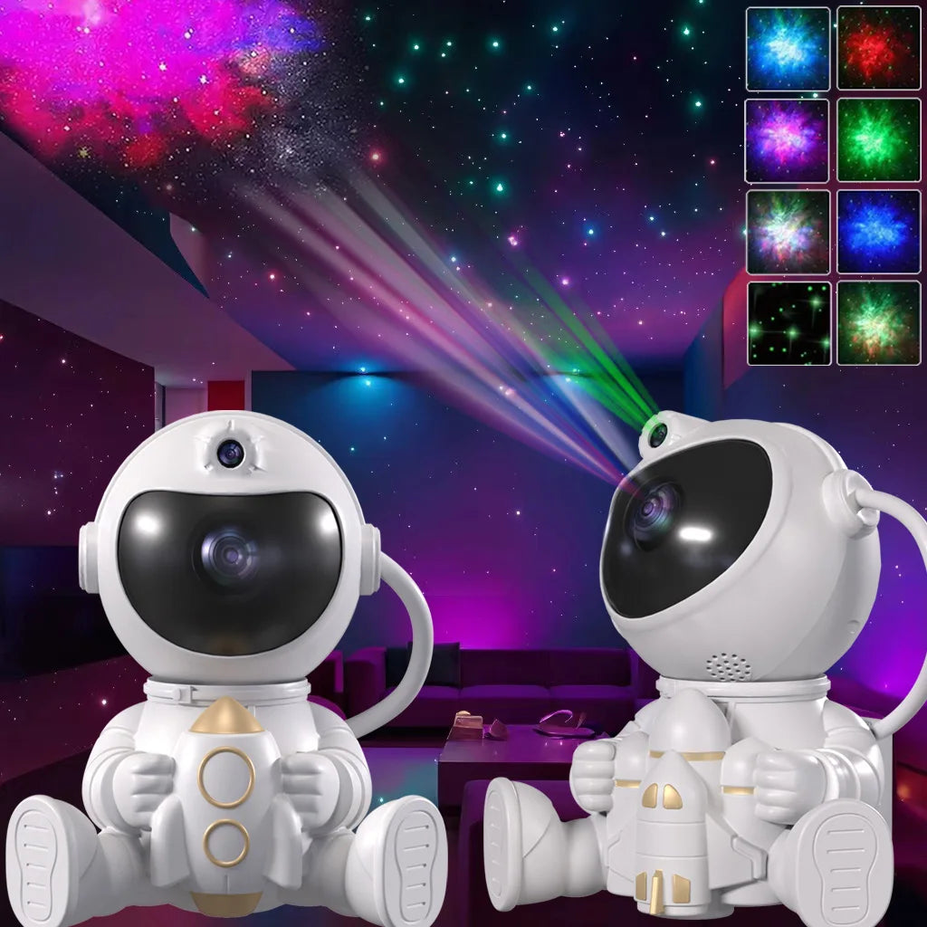 Astronaut  Galaxies Projector