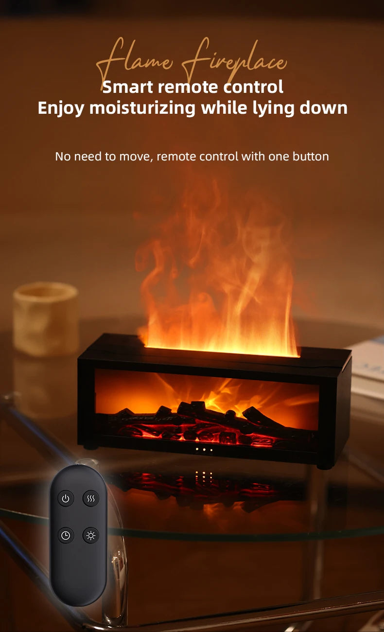 Flame Fireplace Aroma Diffuser