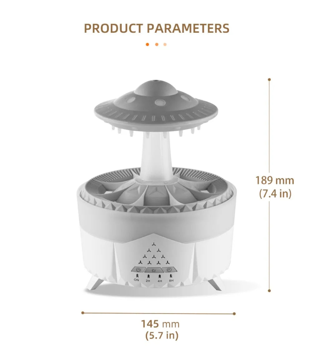 UFO Night Light Humidifier Diffuser