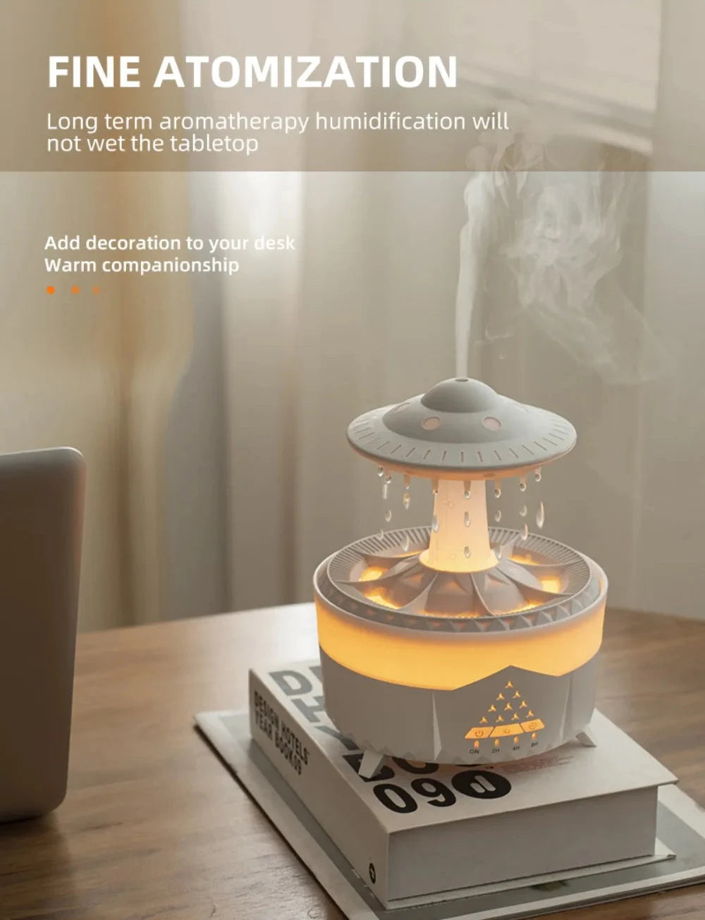 UFO Night Light Humidifier Diffuser