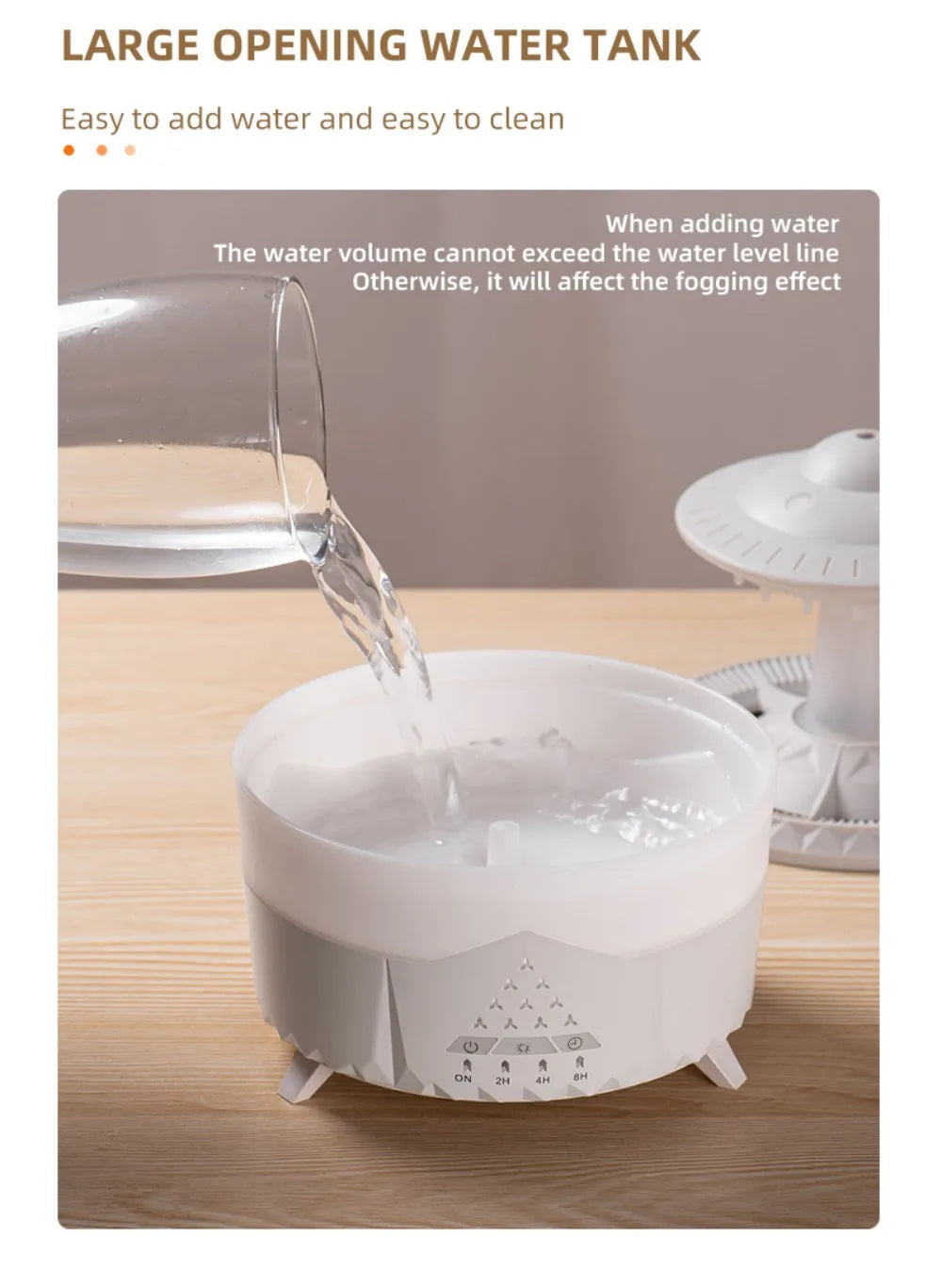 UFO Night Light Humidifier Diffuser