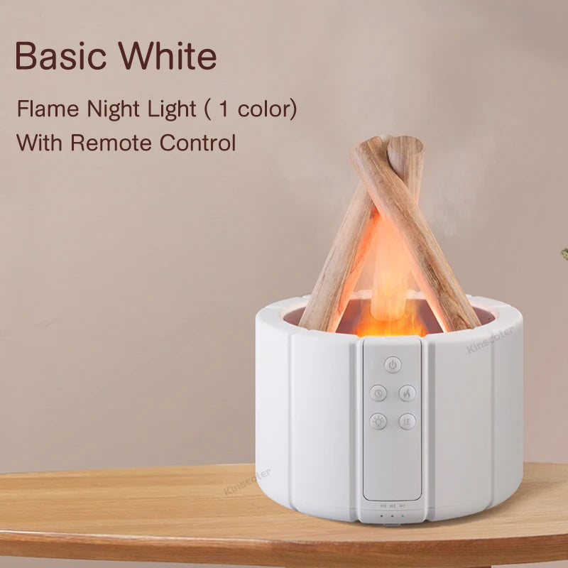 Simulated Flame Aroma Diffuser Air Humidifier