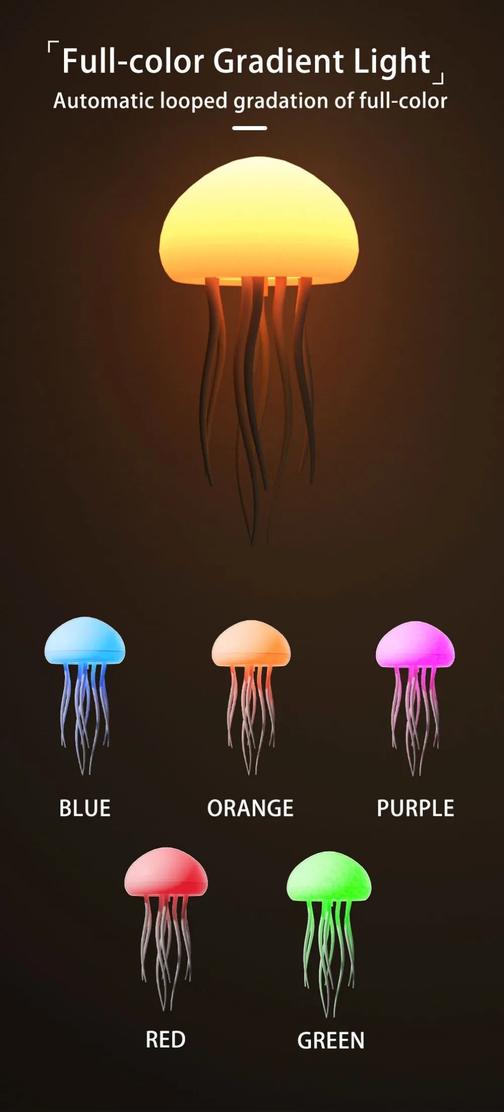 Jellyfish Night Light