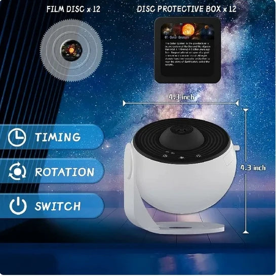 Night Light Galaxy Projector