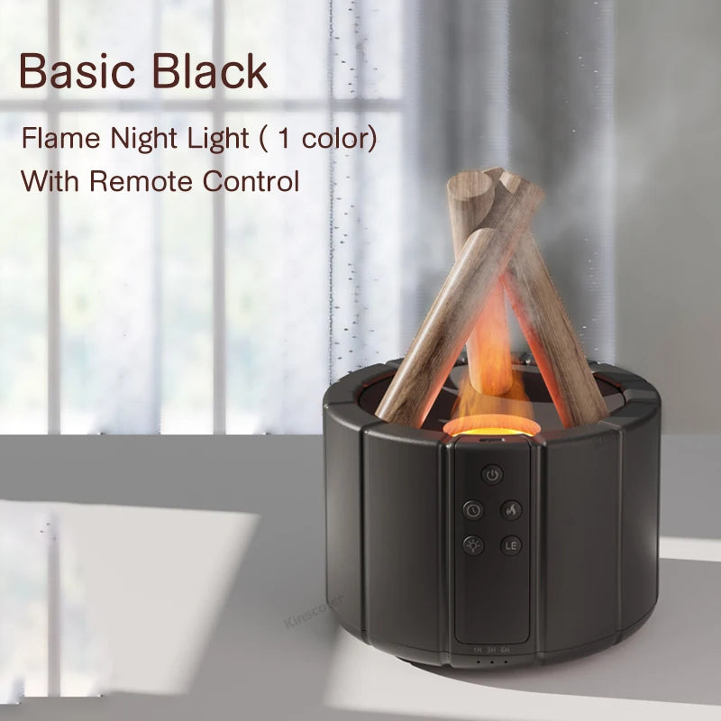 Simulated Flame Aroma Diffuser Air Humidifier