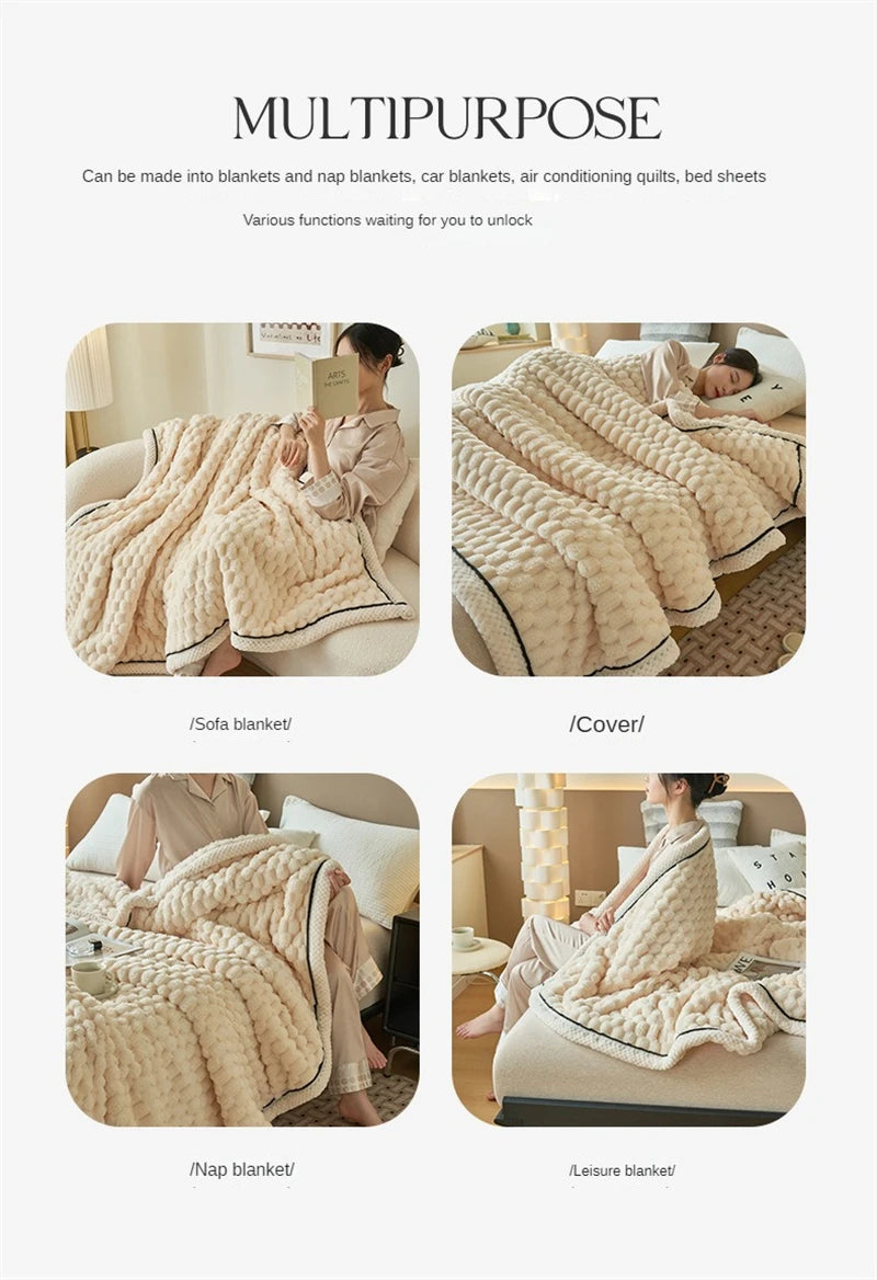 Turtle Velvet Warm Blankets